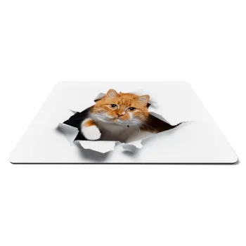 Cat cracked, Mousepad rect 27x19cm