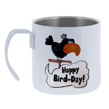 Happy Bird Day — Κούπα Ανοξείδωτη διπλού τοιχώματος 400ml