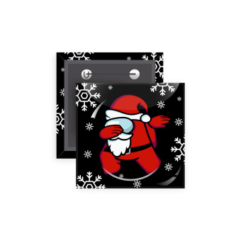 Among US Xmas, Κονκάρδα παραμάνα τετράγωνη 5x5cm