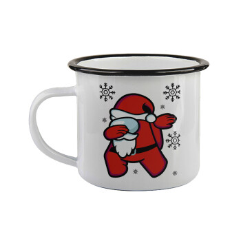 Among US Xmas, Κούπα εμαγιέ με μαύρο χείλος 360ml