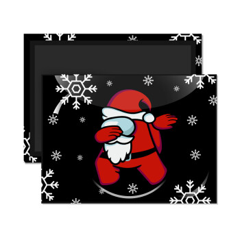 Among US Xmas, Ορθογώνιο μαγνητάκι ψυγείου διάστασης 9x6cm