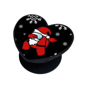 Among US Xmas, Phone Holders Stand  καρδιά Μαύρο Βάση Στήριξης Κινητού στο Χέρι