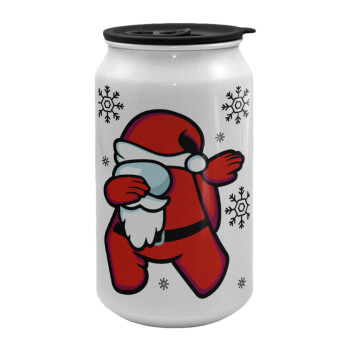 Among US Xmas, Κούπα ταξιδιού μεταλλική με καπάκι (tin-can) 500ml