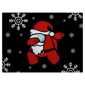 Among US Xmas, Επιφάνεια κοπής γυάλινη (38x28cm)