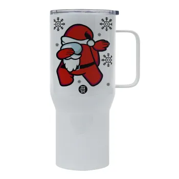 Among US Xmas, Tumbler με καπάκι, διπλού τοιχώματος (θερμό) 750L