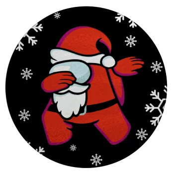 Among US Xmas, Επιφάνεια κοπής γυάλινη στρογγυλή (30cm)