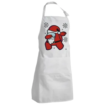 Among US Xmas, Adult Chef Apron (with sliders and 2 pockets)