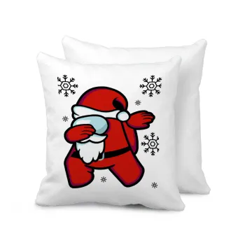 Among US Xmas, Μαξιλάρι καναπέ 40x40cm περιέχεται το  γέμισμα