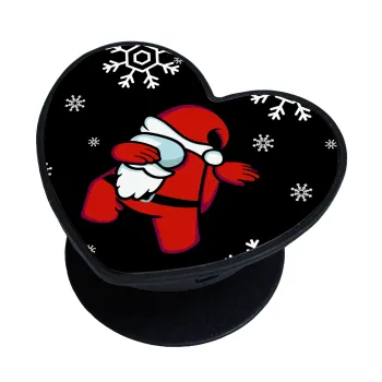 Among US Xmas, Phone Holders Stand  καρδιά Μαύρο Βάση Στήριξης Κινητού στο Χέρι