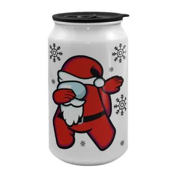 Among US Xmas, Κούπα ταξιδιού μεταλλική με καπάκι (tin-can) 500ml
