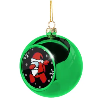 Among US Xmas, Green Christmas tree ornament ball 8cm
