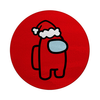 Among US Santa, Επιφάνεια κοπής γυάλινη στρογγυλή (30cm)