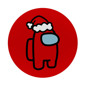 Among US Santa, Mousepad Round 20cm