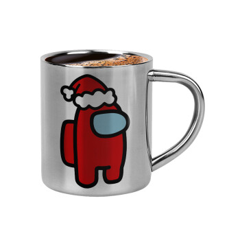 Among US Santa, Κουπάκι μεταλλικό διπλού τοιχώματος για espresso (220ml)