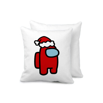 Among US Santa, Sofa cushion 40x40cm includes filling