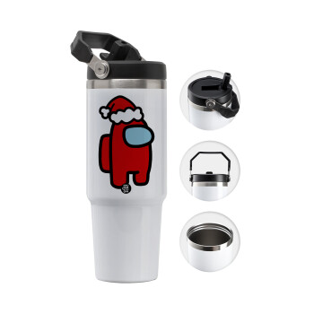 Among US Santa, Θερμός Ανοξείδωτο 30oz με χερούλι