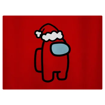Among US Santa, Επιφάνεια κοπής γυάλινη (38x28cm)
