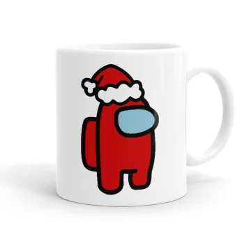 Among US Santa, Ceramic coffee mug, 330ml