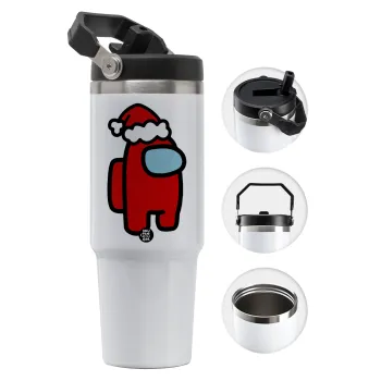 Among US Santa, Θερμός Ανοξείδωτο 30oz με χερούλι