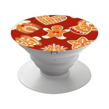 xmas cookies, Phone Holders Stand  Λευκό Βάση Στήριξης Κινητού στο Χέρι