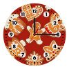 Wooden wall clock (20cm)