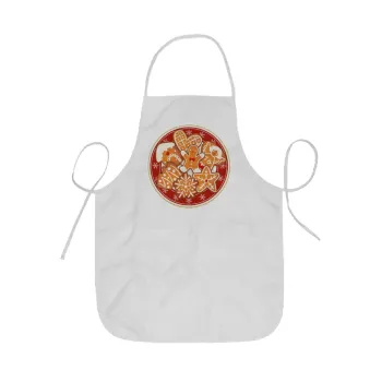 xmas cookies, Ποδιά Σεφ ολόσωμη κοντή  Παιδική (44x62cm)