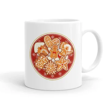 xmas cookies, Κούπα, κεραμική, 330ml