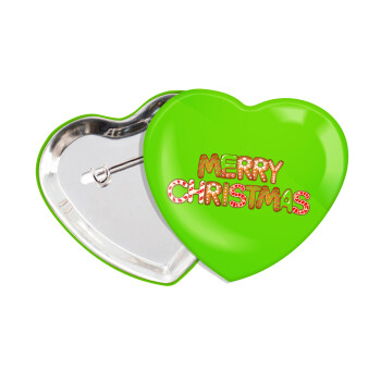 xmas μπισκότα, Κονκάρδα παραμάνα καρδιά (57x52mm)
