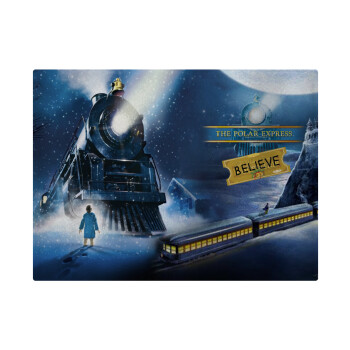 The Polar Express, Επιφάνεια κοπής γυάλινη (38x28cm)