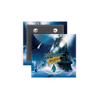 The Polar Express, Κονκάρδα παραμάνα τετράγωνη 5x5cm