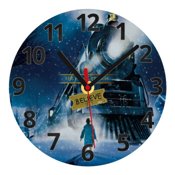The Polar Express, Ρολόι τοίχου γυάλινο (20cm)