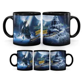 The Polar Express, Mug black, ceramic, 330ml