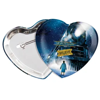 Το πολικό εξπρές, Κονκάρδα παραμάνα καρδιά (57x52mm)