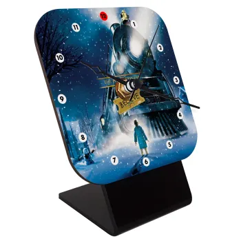 Το πολικό εξπρές, Επιτραπέζιο ρολόι ξύλινο με δείκτες (10cm)