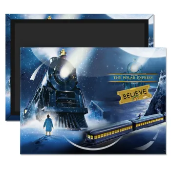 Το πολικό εξπρές, Ορθογώνιο μαγνητάκι ψυγείου διάστασης 9x6cm