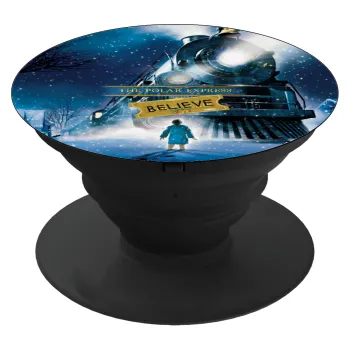 The Polar Express, Phone Holders Stand  Black Hand-held Mobile Phone Holder