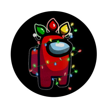 Among US xmas lights, Επιφάνεια κοπής γυάλινη στρογγυλή (30cm)