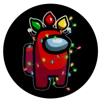 Among US xmas lights, Επιφάνεια κοπής γυάλινη στρογγυλή (30cm)