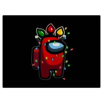 Among US xmas lights, Επιφάνεια κοπής γυάλινη (38x28cm)