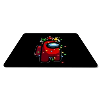 Among US xmas lights, Mousepad ορθογώνιο 27x19cm