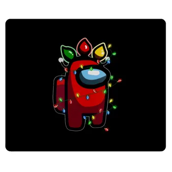Among US xmas lights, Mousepad ορθογώνιο 23x19cm