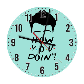 Friends how you doin?, Ρολόι τοίχου ξύλινο (30cm)