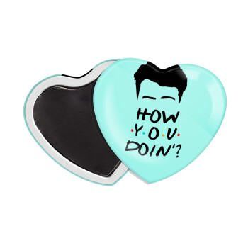 Friends how you doin?, Μαγνητάκι καρδιά (57x52mm)