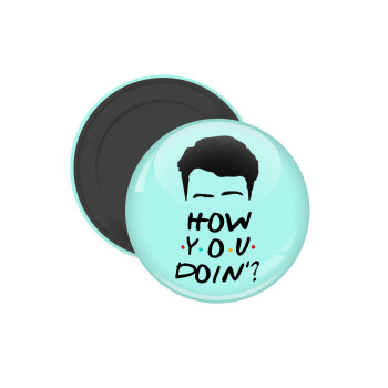 Friends how you doin?, Μαγνητάκι ψυγείου στρογγυλό διάστασης 5cm