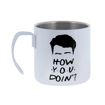 Friends how you doin?, Mug Stainless steel double wall 400ml