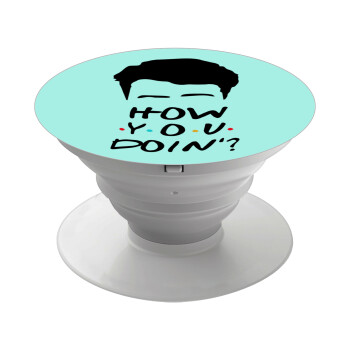 Friends how you doin?, Phone Holders Stand  White Hand-held Mobile Phone Holder