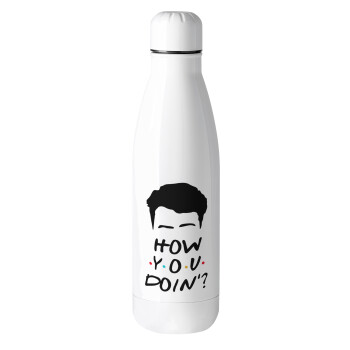 Friends how you doin?, Metal mug thermos (Stainless steel), 500ml