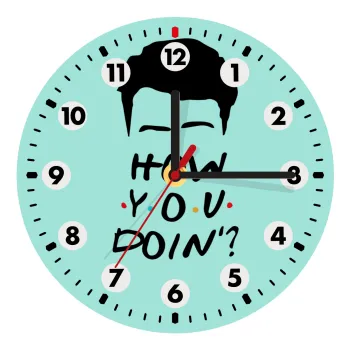 Friends how you doin?, Ρολόι τοίχου ξύλινο (20cm)
