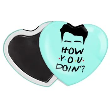 Friends how you doin?, Μαγνητάκι καρδιά (57x52mm)