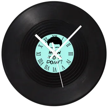Friends how you doin?, Ρολόι τοίχου Βινύλιο (30cm)